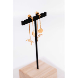 Oorbellen Pénélope Yuna Goudkleurig