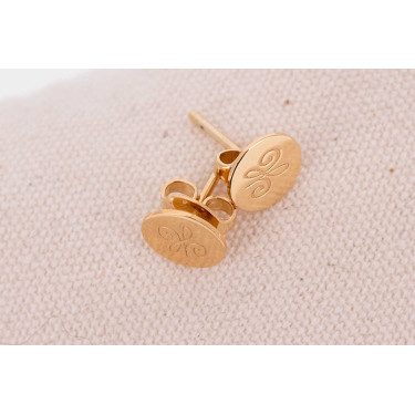 Stekers oorbellen Pénélope Lou Arabesque Goudkleurig