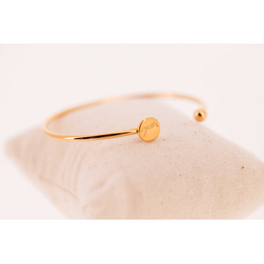 Pénélope Jonc Armband Goudkleurig