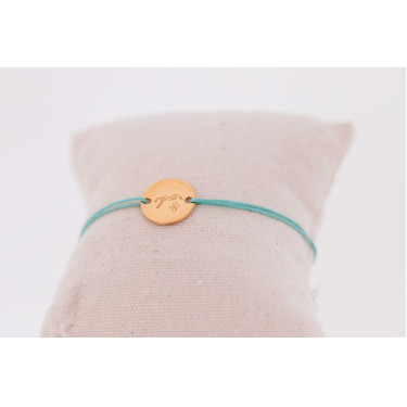 Armband Pénélope Zoé Turkoois Blauw