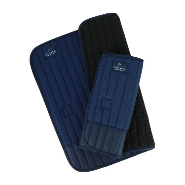 Onderbandages Equithème Easy Marineblauw