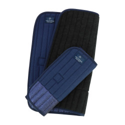 Onderbandages Equithème Glitter Marineblauw Onderbandages Equithème Glitter Marineblauw