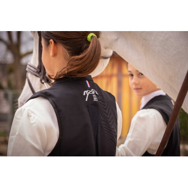 Airbagvest Pénélope Airlight 2 kind Zwart