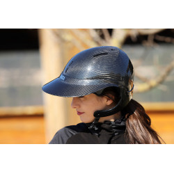 Vizier voor helm NACA XL Glanzend zwart carbon