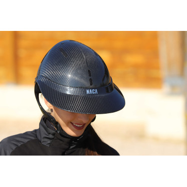 Vizier voor helm NACA XL Glanzend zwart carbon