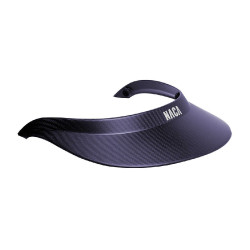 Vizier voor helm NACA XL Mat blauw carbon