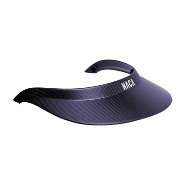 Vizier voor helm NACA XL Mat blauw carbon