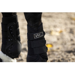 Gesloten peesbeschermers Lami-Cell V22 Brushing boots Zwart