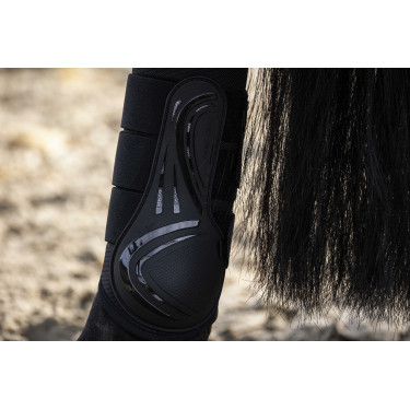 Gesloten peesbeschermers Lami-Cell V22 Brushing boots Zwart
