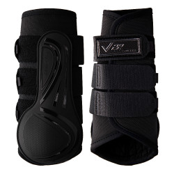 Gesloten peesbeschermers Lami-Cell V22 Brushing boots Zwart