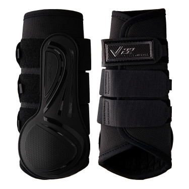 Gesloten peesbeschermers Lami-Cell V22 Brushing boots Zwart