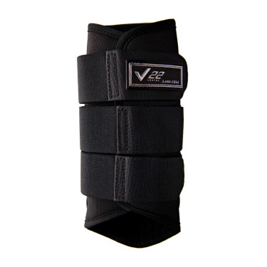 Gesloten peesbeschermers Lami-Cell V22 Brushing boots Zwart