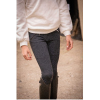 Kinder rijbroek Romy Pénélope Gemêleerd grijs Kinder rijbroek Romy Pénélope Gemêleerd grijs