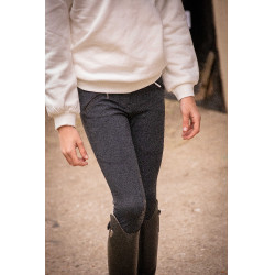 Kinder rijbroek Romy Pénélope Gemêleerd grijs