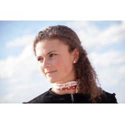 Twilly Pénélope Sofia Ecru / roestkleurig Wit