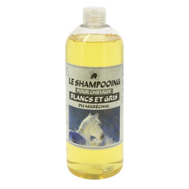 De Shampoo voor Witte en Grijze Paarden van de Marechal De Shampoo voor Witte en Grijze Paarden van de Marechal