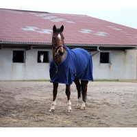 Fleecedeken Equithème Classic Marineblauw