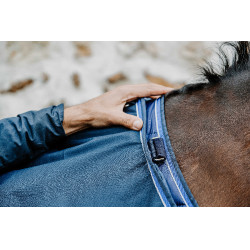 Onderdeken Equithème Classic Marineblauw