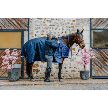 Onderdeken Equithème Classic Marineblauw