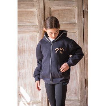 Sweat Pénélope Eden Favorite Marineblauw