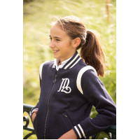 Sweat Pénélope University Marine / offwhite Marineblauw