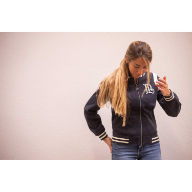 Sweat Pénélope University Marine / offwhite Marineblauw Sweat Pénélope University Marine / offwhite Marineblauw