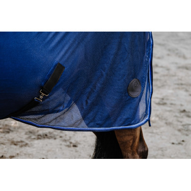 Equithème Classic 3D mesh overhemd Marineblauw