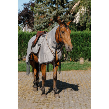 Werkshirt Riding World anti-vliegen Grijs