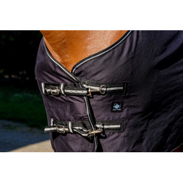 Glanzend overhemd Riding World Zwart