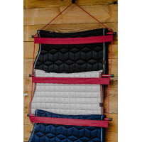 Trapvormige display voor Hippotonic deken Bordeaux