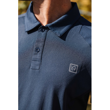 Polo Equithème Eric Marineblauw