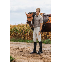 Polo Equithème Eric Taupe Bruin