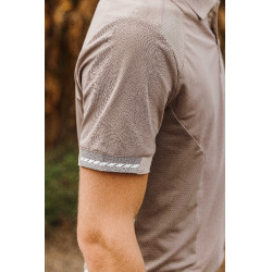 Polo Equithème Eric Taupe Bruin