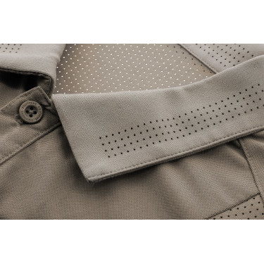 Polo Equithème Eric Taupe Bruin