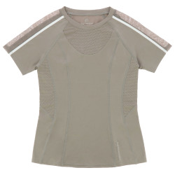 T-shirt Equithème Marion Taupe Bruin