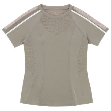 T-shirt Equithème Marion Taupe Bruin
