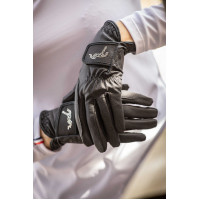 Handschoenen Pisma Strass Pénélope Marineblauw