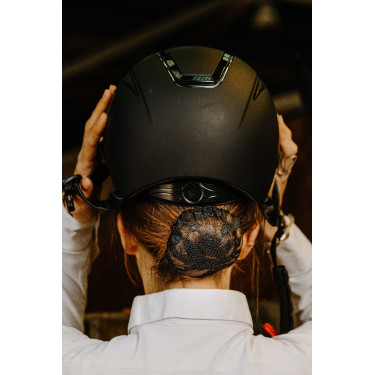 Haarnetje Equithème Kant Zwart Haarnetje Equithème Kant Zwart