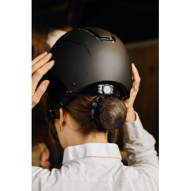 Haarnetje Equithème Shiny Zwart Haarnetje Equithème Shiny Zwart