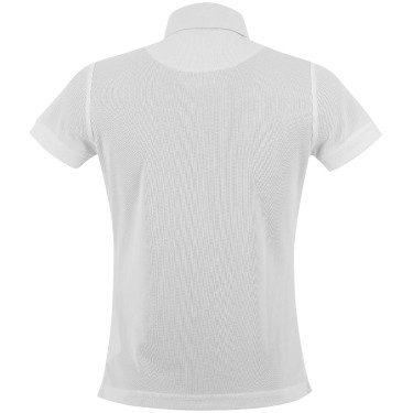 Poloshirt mesh Equithème Edy Wit