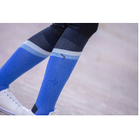 Paardrijsokken Pénélope Fun Roze / wit