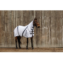 Equithème Mesh combo deken Wit