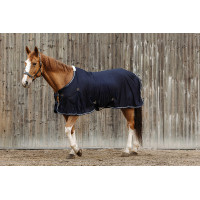 Equithème Micro mesh overhemd Marineblauw