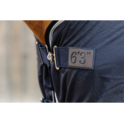 Equithème Micro mesh overhemd Marineblauw