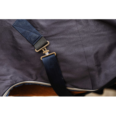 Overhemd Equithème Vague Marineblauw