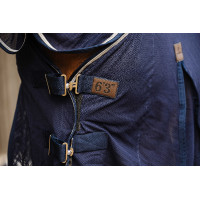 Unisex overhemd Equithème Marineblauw Unisex overhemd Equithème Marineblauw