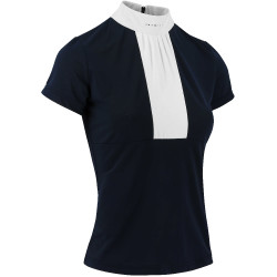 Polo Equithème Doha Korte mouwen Marineblauw