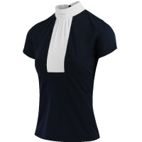 Polo Equithème Doha Korte mouwen Marineblauw Polo Equithème Doha Korte mouwen Marineblauw