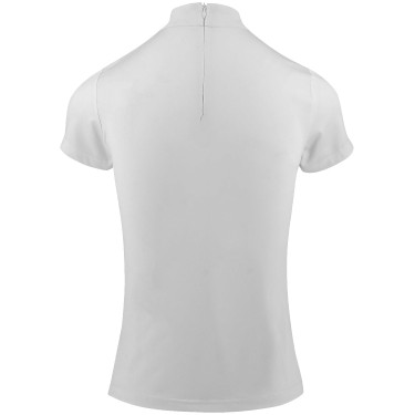 Polo Equithème Funza Korte mouwen Wit