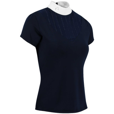 Polo Equithème Funza Korte mouwen Marineblauw